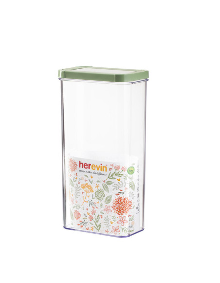 Boîte alimentaire verte Contenance:3 litres