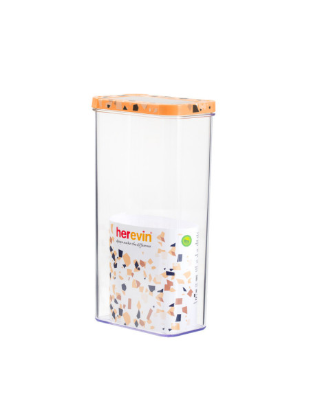 Boîte alimentaire décor terrazzo Contenance:3 litres