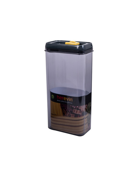 Boîte alimentaire hermétique avec fermoir jaune Contenance:3 litres