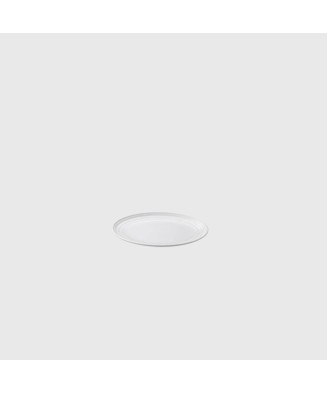 Assiette ronde blanche en mélamine Dimensions:grande - Ø27X2H cm