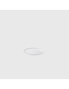 Assiette ronde blanche en mélamine Dimensions:grande - Ø27X2H cm