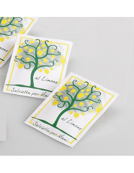 Serviettes humides BIO LEMON TREE