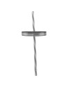 Gobelet, motif et couvercle plat  