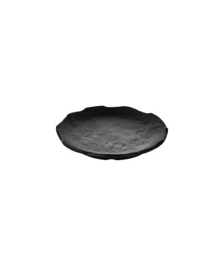 Assiette,Terra Black, 100% Mélamine Dimensions:Ø 20 x h.2.8 cm