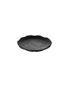 Assiette,Terra Black, 100% Mélamine Dimensions:Ø 20 x h.2.8 cm