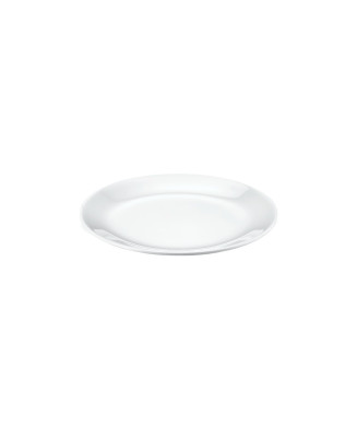 Assiette, aspect porcelaine, 100% Mélamine Dimensions:Ø 20.5 x h.2 cm