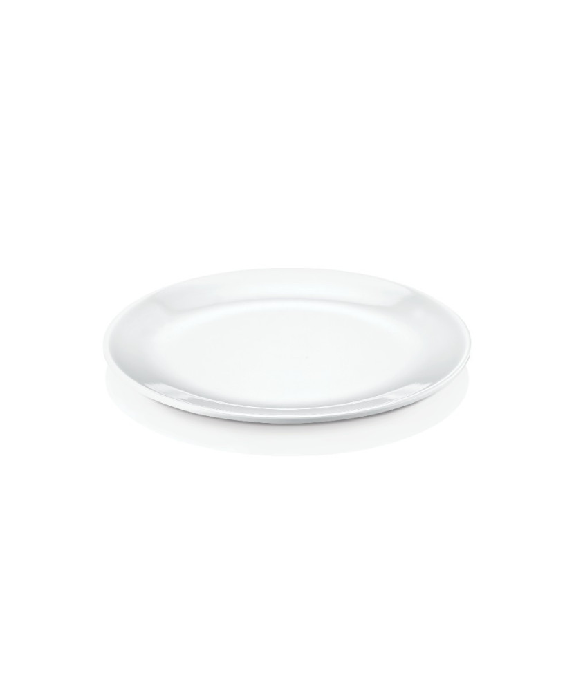 Assiette, aspect porcelaine, 100% Mélamine Dimensions:Ø 23 x h.1.9 cm