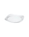Assiette carrée, Bergama, 100% Mélamine Dimensions:Ø 26 x h.3.3 cm