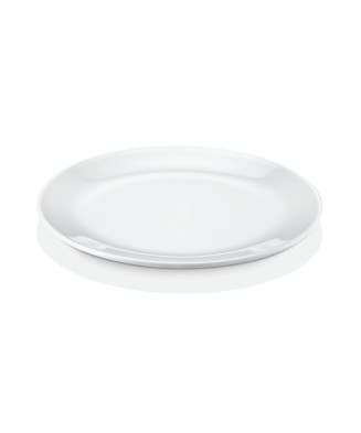 Assiette, aspect porcelaine, 100% Mélamine Dimensions:Ø 28 x h.2.1 cm