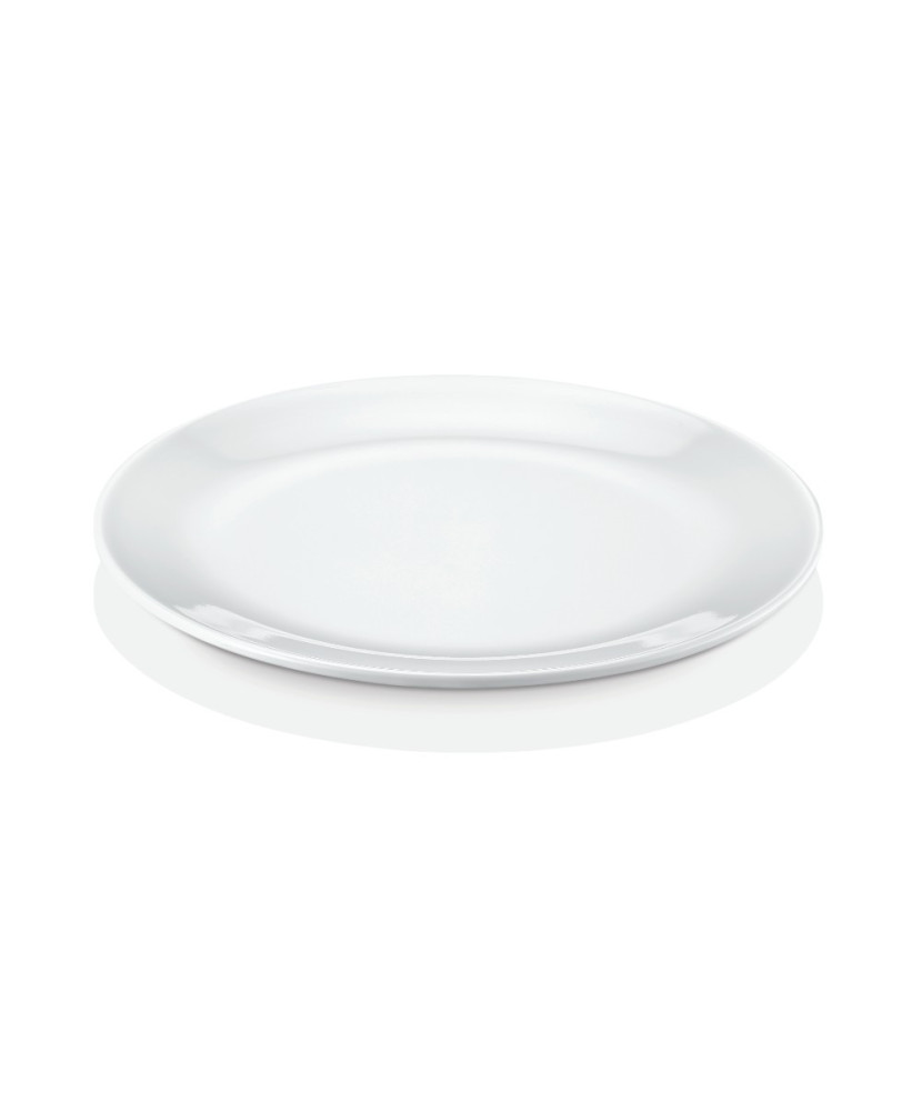 Assiette, aspect porcelaine, 100% Mélamine Dimensions:Ø 28 x h.2.1 cm