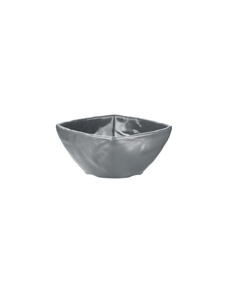 Bol, Kar Matt Grey, 100% Mélamine Dimensions:L.14.8 x l.12.5 x h.6 cm