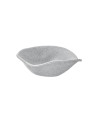 Bol ovale, Gris Granite, 100% Mélamine Dimensions:L.17 x l.20 x h.6.3 cm