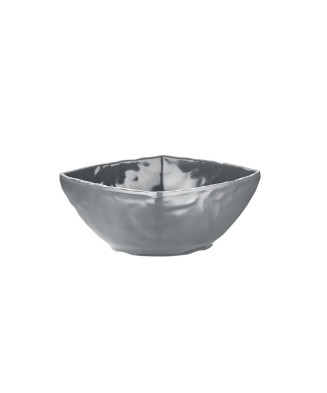 Bol, Kar Matt Grey, 100% Mélamine Dimensions:L.17.8 x l.15 x h.6.5 cm