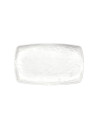 Assiette, Kar Matt White crème, 100% Mélamine Dimensions:L.20 x l.33 x h.2.5 cm