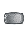 Assiette, Kar Matt Grey, 100% Mélamine Dimensions:L.20 x l.33 x h.2.5 cm