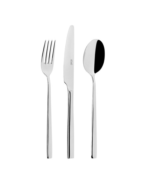 Service de 24 pcs Ergo, inox 18/10, épaisseur 4 mm 
