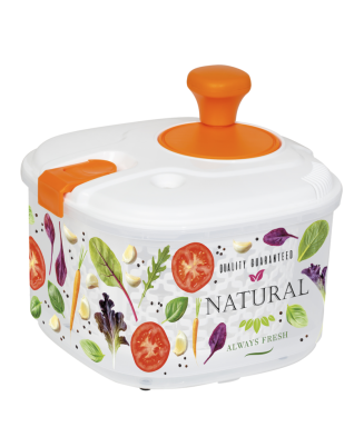 Essoreuse à salade, cuve potagère Couleur:Orange