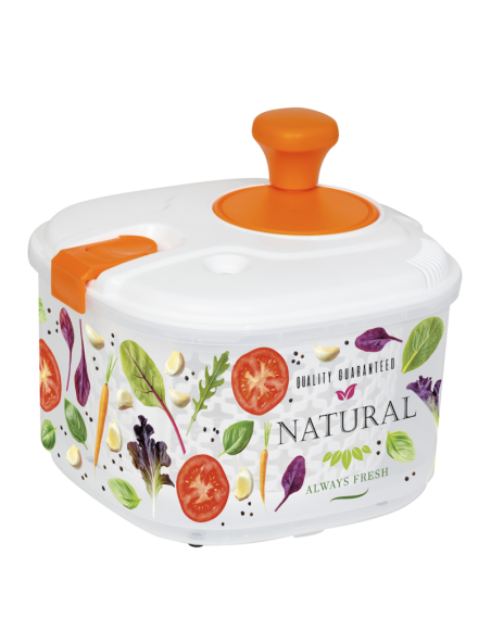 Essoreuse à salade, cuve potagère Couleur:Orange