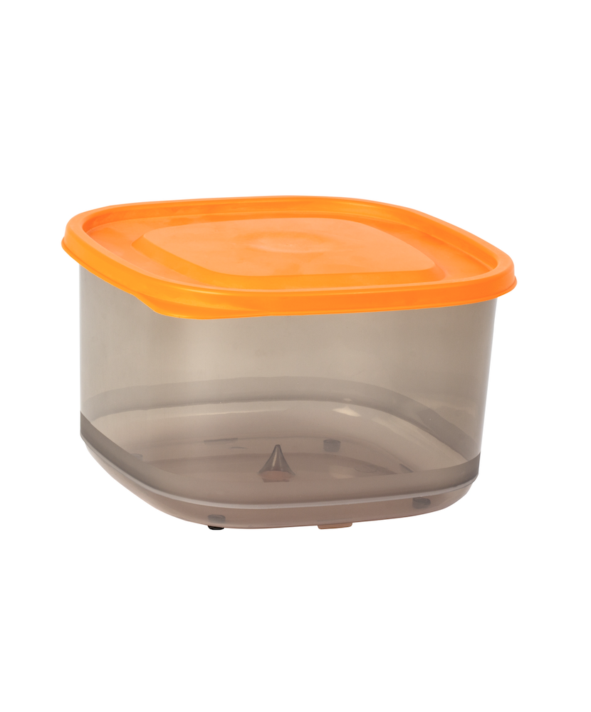 Boîte XL alimentaire 4,2 L couvercle orange
