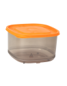 Boîte XL alimentaire 4,2L, bac gris Couleur:Orange