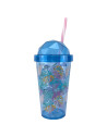 Gobelet, motif couvercle "diamant"  Décor:Tropical