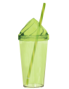 Gobelet, couvercle glace Couleur:Vert